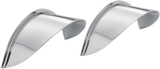 SHOW CHROME Spotlight Visors - Chrome 1-229