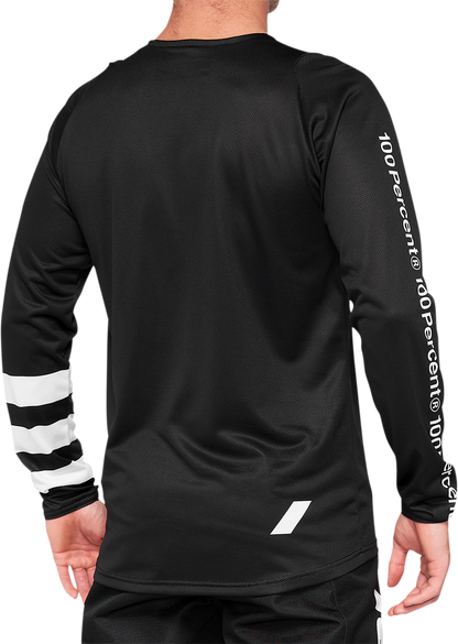 100% R-Core Jersey - Long-Sleeve - Black - Small 41104-001-10