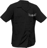 LETHAL THREAT Last Ride Shirt - Black - Medium HW50214M