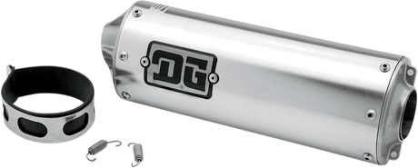 DG PERFORMANCE Universal Slip-On Exhaust - Oval 03-9000
