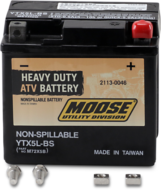 MOOSE UTILITY AGM Battery - YTX5L 2113-0046