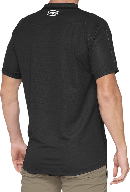 100% Celium Jersey - Gray/Black - Large 41204-290-12