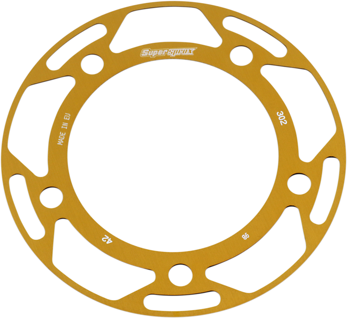 SUPERSPROX Edge Rear Sprocket Insert - Gold RACD-302-42-GLD