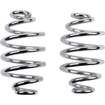 DRAG SPECIALTIES Seat Springs - Chrome - 4" 0820-0238