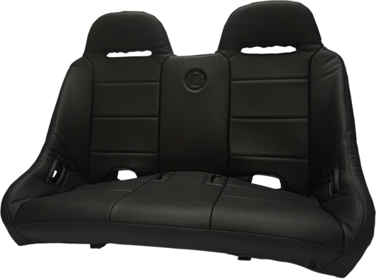 BS SAND Extreme Bench Seat - Straight - Black EXBEBKSTX