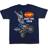 FMF Good Time Crew T-Shirt - Navy - Small  SU25118902NVYSM