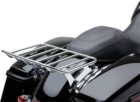 COBRA Detachable Luggage Rack - Chrome ACT F/09-20FLHT/FLHR/FLHX 602-2600