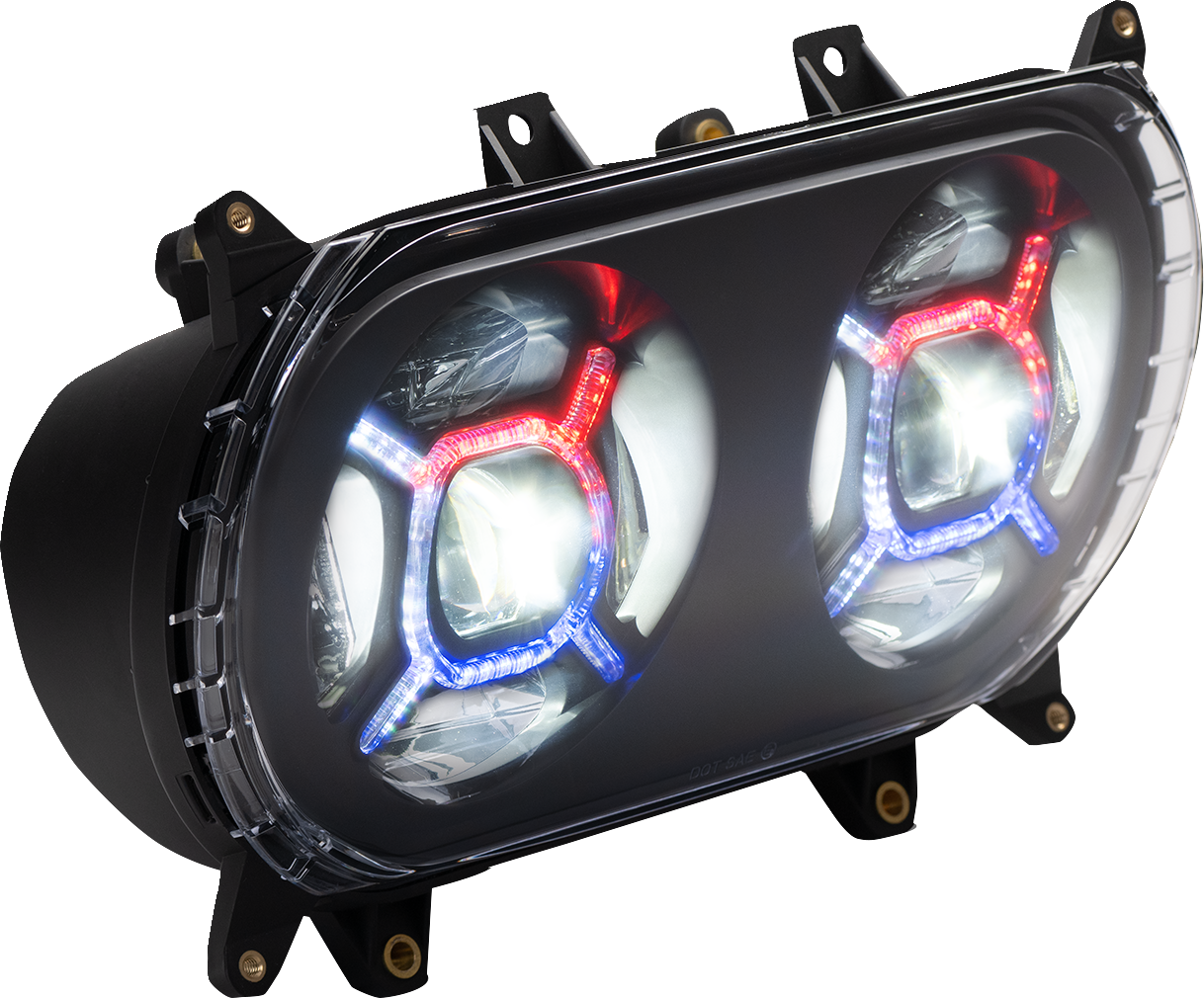 CUSTOM DYNAMICS ProGLOW™ Headlight - Black - Road Glide PG-RG-B