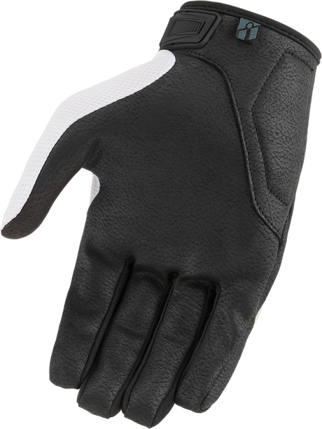 ICON Hooligan™ CE Gloves - White - Small 3301-4390