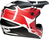 Z1R Youth Rise Helmet - Flame - Red - Large 0111-1447