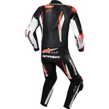 IN STOCK ALPINESTARS GP Tech v5 1-Piece Leather Suit - Black/White/Red Fluo - US 46 / EU 56 3150226-1231-56