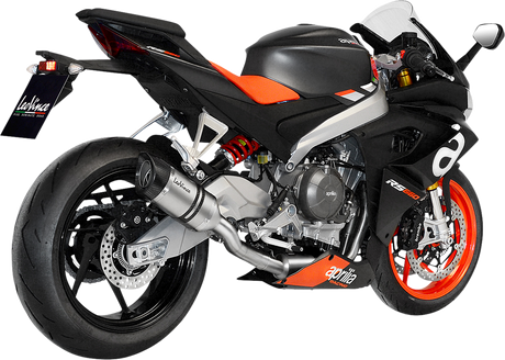 LEOVINCE slip-on  Exhaust Stainless Steel  660 RS Tuono 2021-2023 Stainless Steel 14369E 1810-2905
