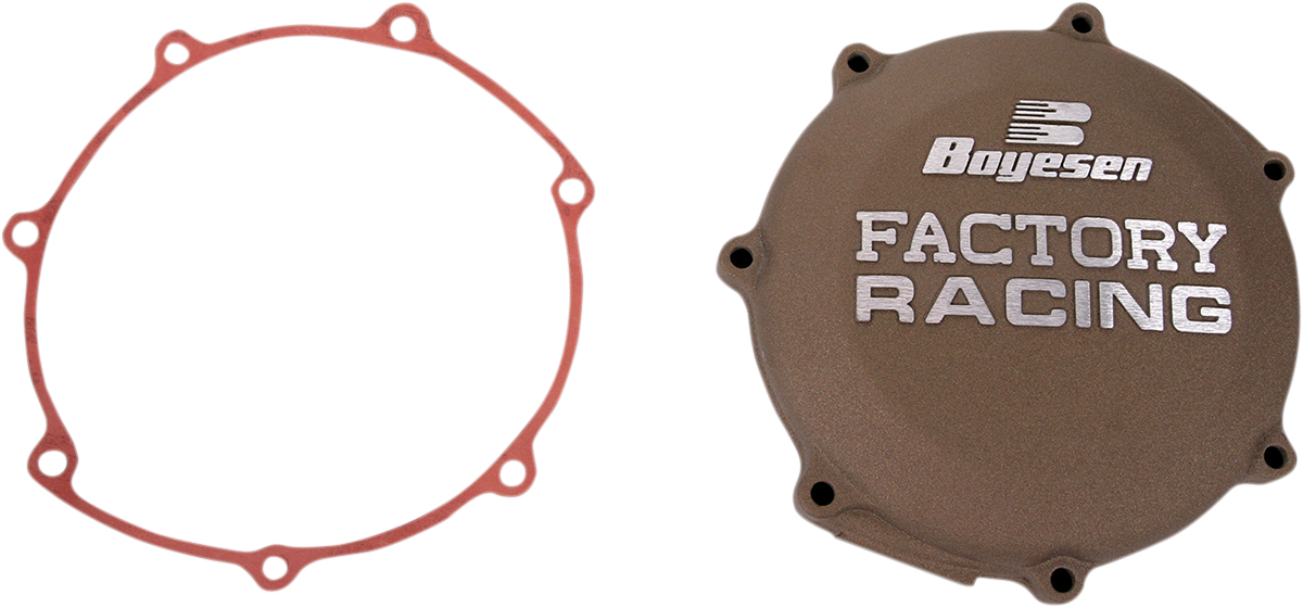 BOYESEN Clutch Cover - Gold - YZ/WR250F CC-37M