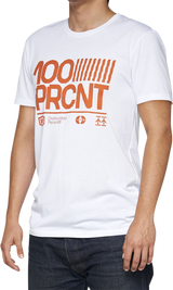 100% Tech Surman T-Shirt - White - Medium 35031-000-11