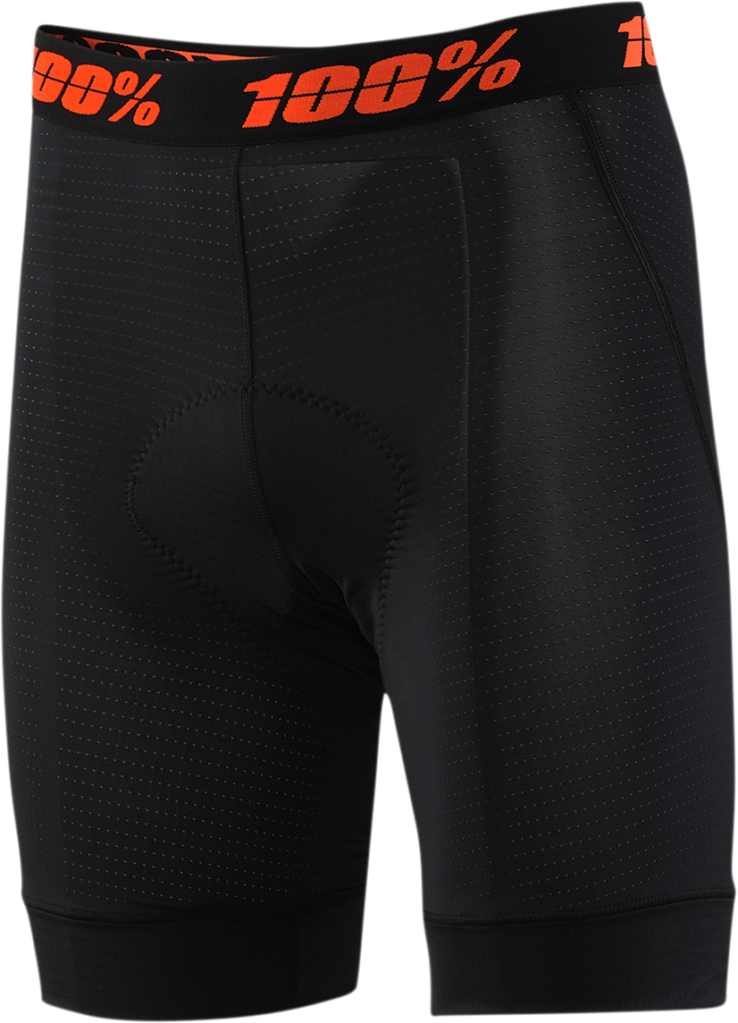 100% Youth Crux Liner Shorts - Black - US 24 40049-00001