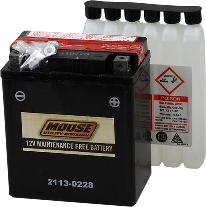 MOOSE UTILITY AGM Battery - YTX7L-BS 2113-0228