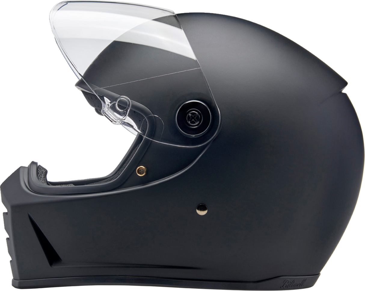 BILTWELL Lane Splitter Helmet - Flat Black - XL 1004-201-505