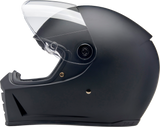 BILTWELL Lane Splitter Helmet - Flat Black - XL 1004-201-505