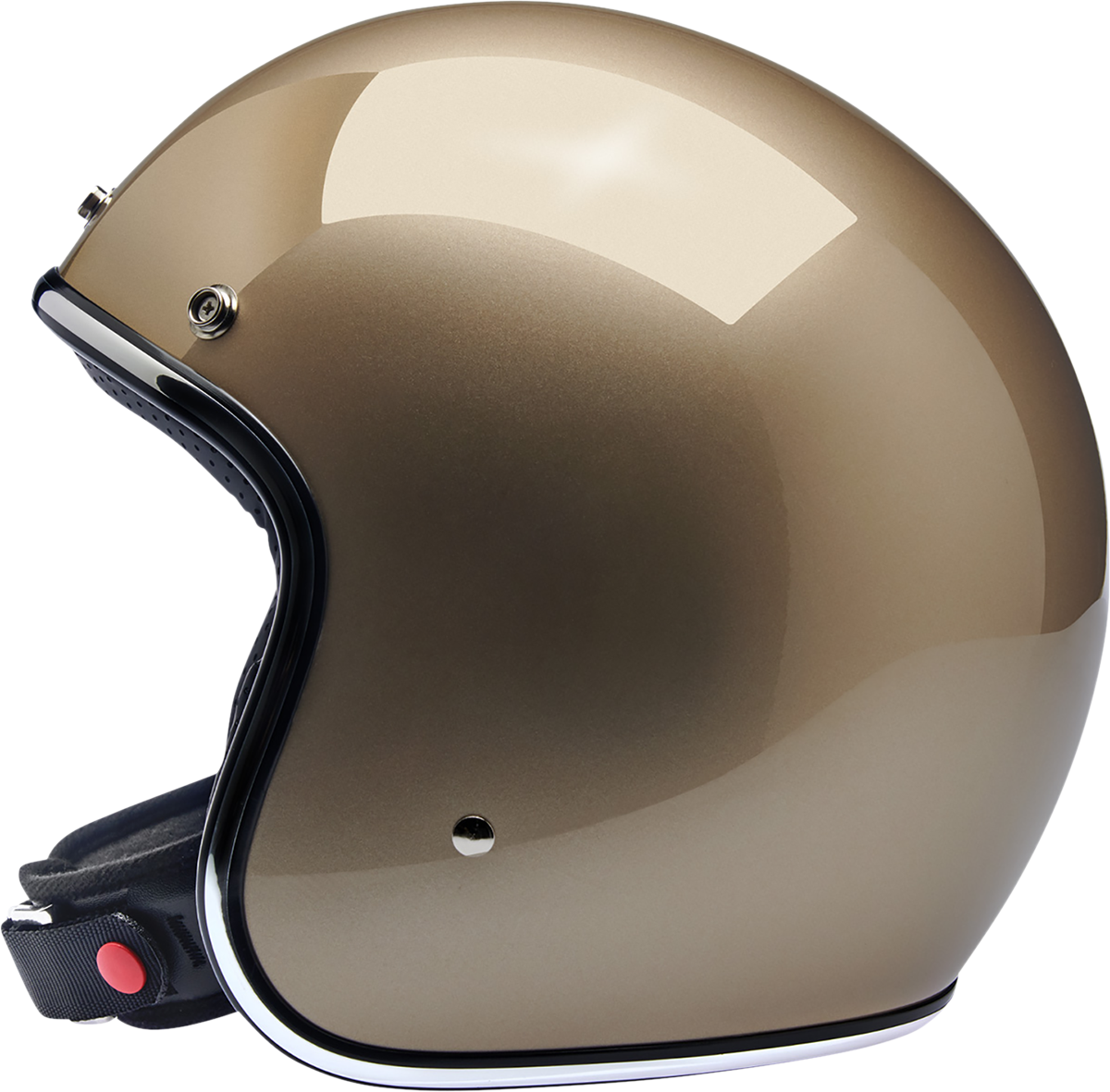 BILTWELL Bonanza Helmet - Metallic Champagne - XS 1001-328-201