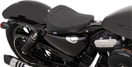 DRAG SPECIALTIES Bobber Solo Seat - Diamond - Vinyl - '10 - '22 XL 0804-0738