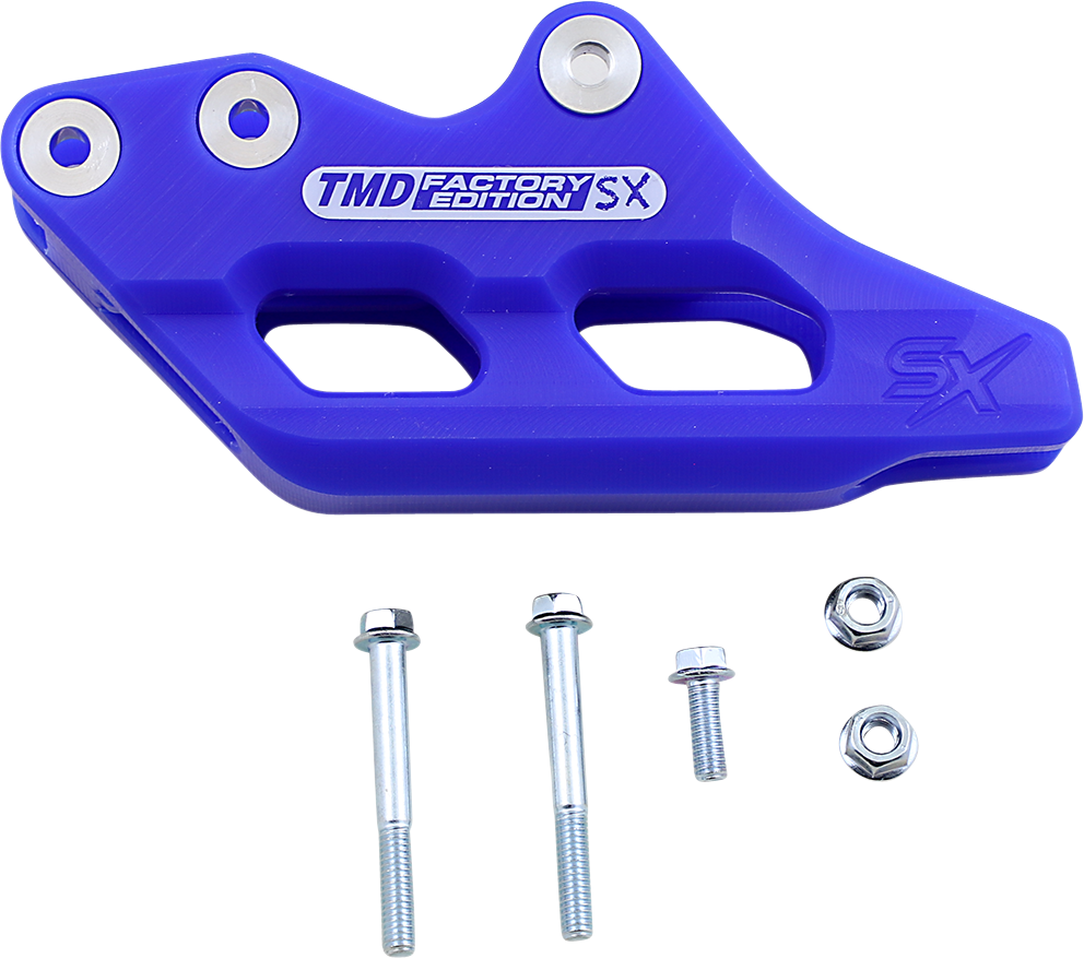 T.M. DESIGNWORKS Chain Guide - Yamaha - Blue YZCG-SX5-BU