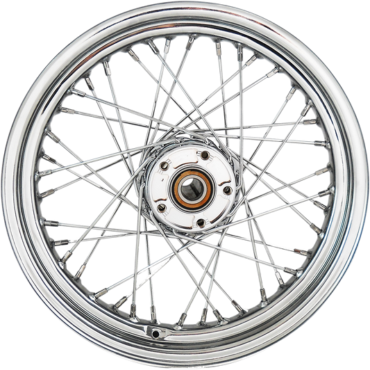 DRAG SPECIALTIES Rueda trasera - Disco único/ABS - Cromada - 16"x3.00" - Softail '12-'17 64546 