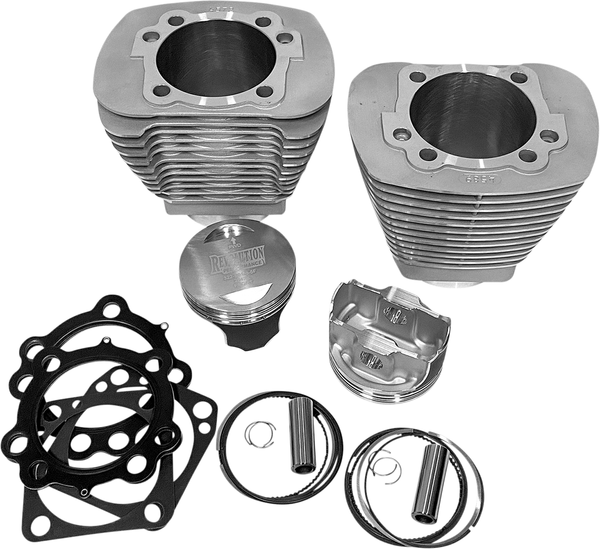 REVOLUTION PERFORMANCE, LLC Cylinder Kit - 100" - Natural Silver RP201-209W
