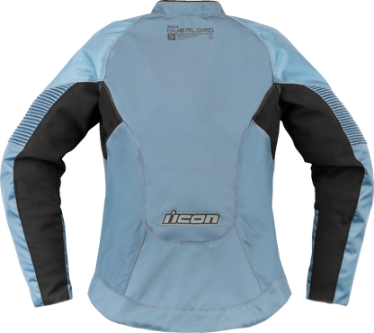 ICON Women's Overlord3™ CE Jacket - Blue - Medium 2822-1599