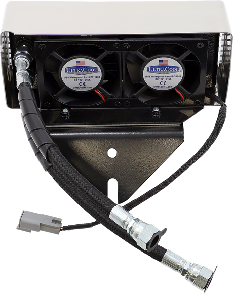 ULTRACOOL Oil Cooler Kit - Chrome DY-1CSS