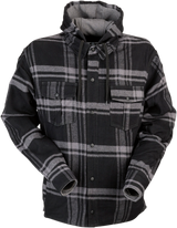 Z1R Timber Flannel Shirt - Black/Gray - Medium 3040-2833