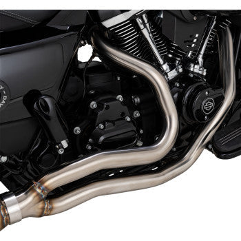 VANCE & HINES 2-into-1 Gaslighter Exhaust System - M8 Touring - Brushed  27347  1810-3311