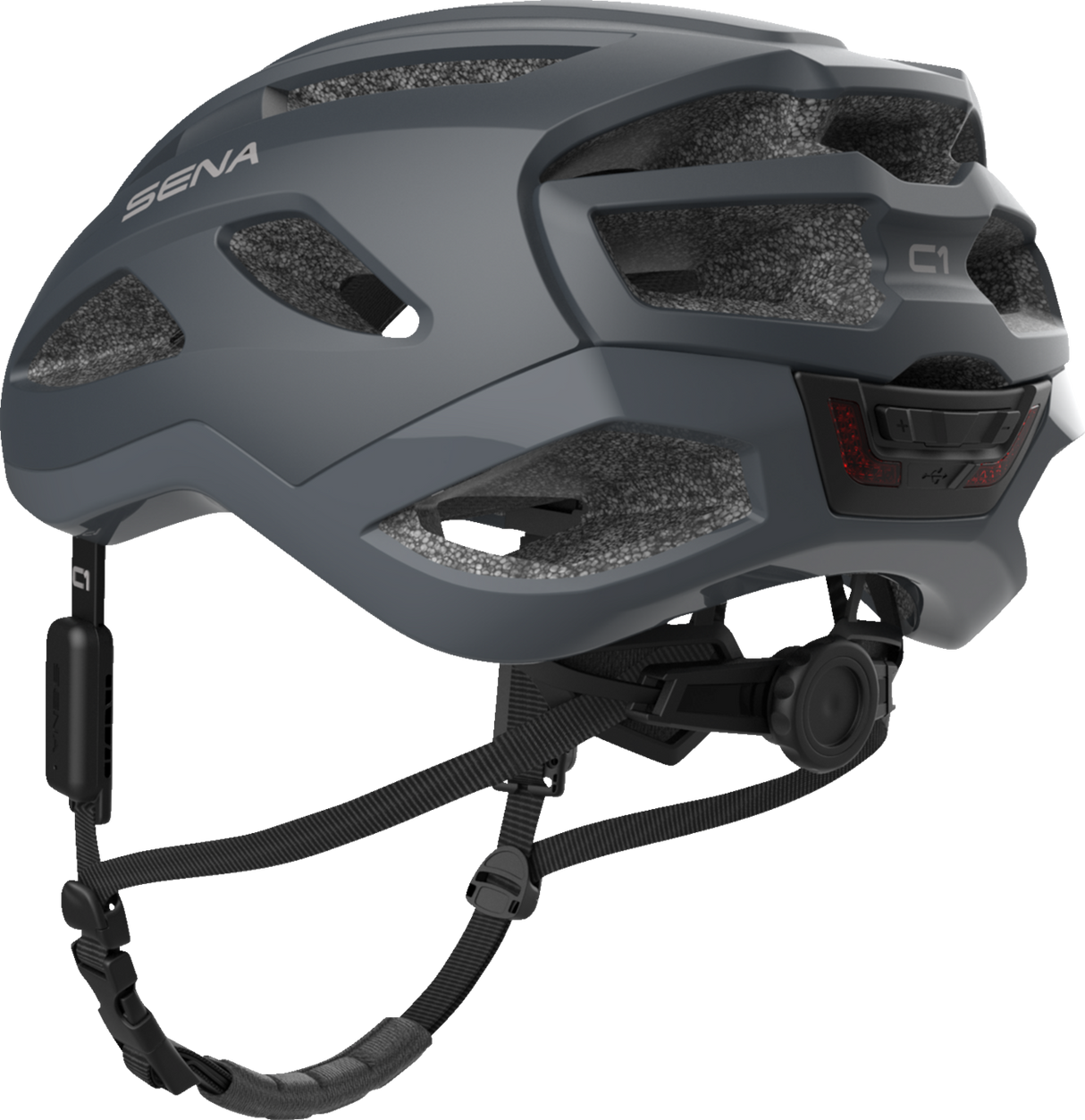 SENA C1 Helmet - Matte Gray - Large C1-MG00L