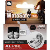ALPINE HEARING PROTECTION MotoSafe Earplugs - Tour 111.23.110