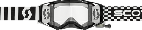 SCOTT Prospect WFS Goggles - Racing Black/White - Clear Works 272822-7432113