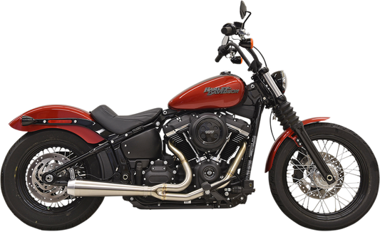 BASSANI XHAUST 2:1 Exhaust - Stainless Steel 1S72SS