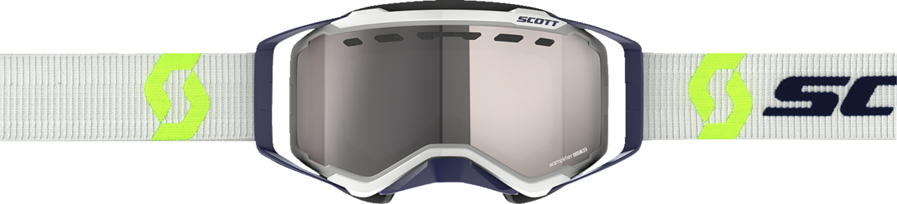 SCOTT Prospect Snow Goggles - Gray/Yellow - Enhancer Silver Chrome 272846-1120313