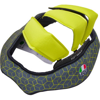 AGV Pista GP RR Liner - Gray/Yellow - XL 2018500055499XL