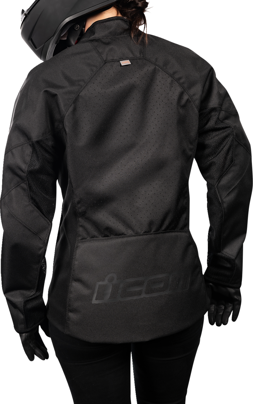 ICON Women's Hooligan™ CE Jacket - Black - XS 2822-1476