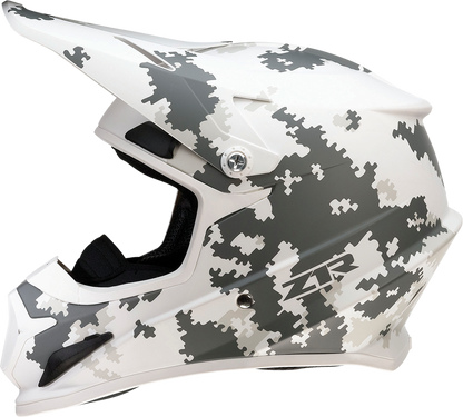 Z1R Rise Helmet - Snow Camo - White/Gray - XL 0120-0716