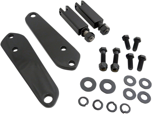 DRAG SPECIALTIES Highway Peg Mount - Black - FXD 75416B