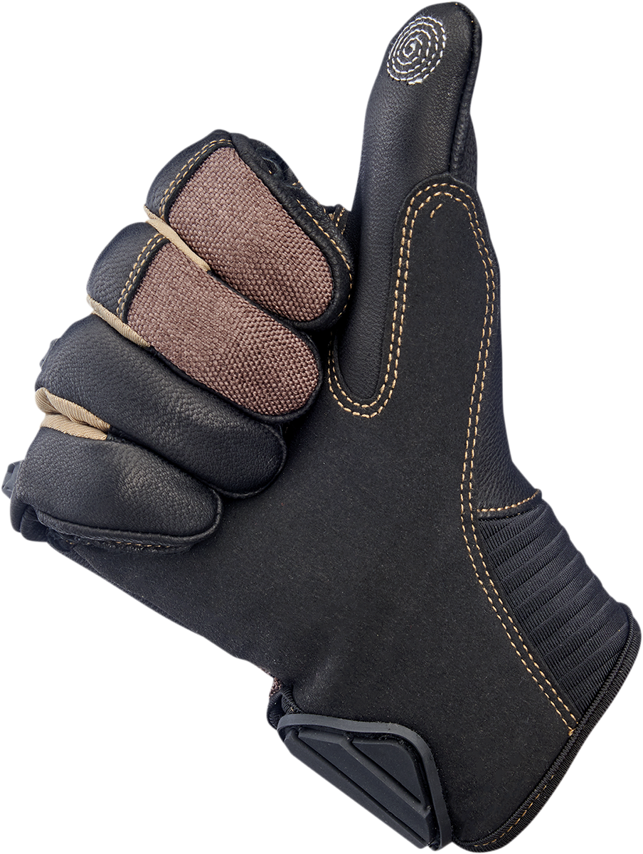 BILTWELL Bridgeport Gloves - Chocolate - 2XL 1509-0201-306