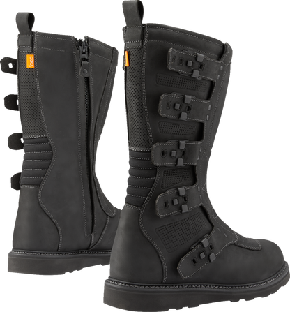 ICON Elsinore 2™ CE Boots - Black - Size 8.5 3403-1210