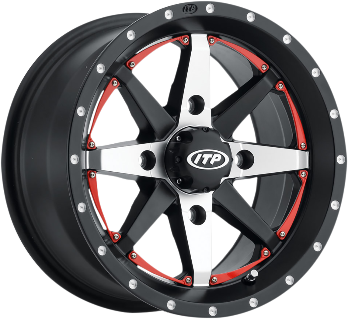 ITP Cyclone Wheel - Front/Rear - 15x7 - 4/156 - 5+2 1522309727B