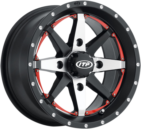 ITP Cyclone Wheel - Front/Rear - 15x7 - 4/156 - 5+2 1522309727B