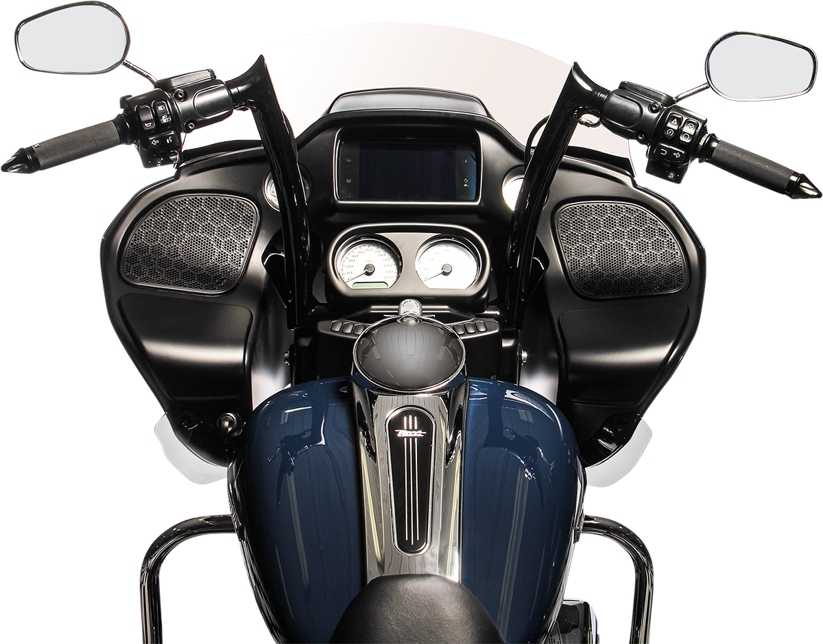 FAT BAGGERS INC. Handlebar - Pointed Top - 14" - Black 806014-B
