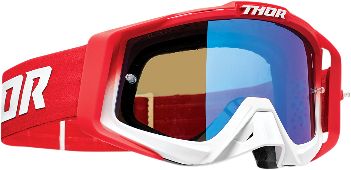 THOR Sniper Pro Goggles - Fader - Red 2601-2575