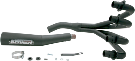 KERKER 4:1 Megaphone Exhaust - Black KZ 1000 M 127-61004
