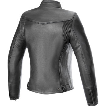 ALPINESTARS Stella Tory Leather Jacket - Black - 2XL 3113824-1100-2X