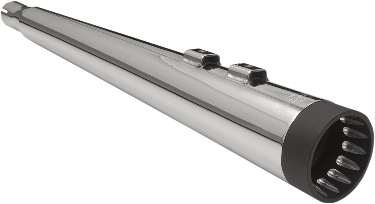 Silenciador de megáfono BASSANI XHAUST DNT - Cromo/Negro - '95-'16 FL 1F57DNT5 