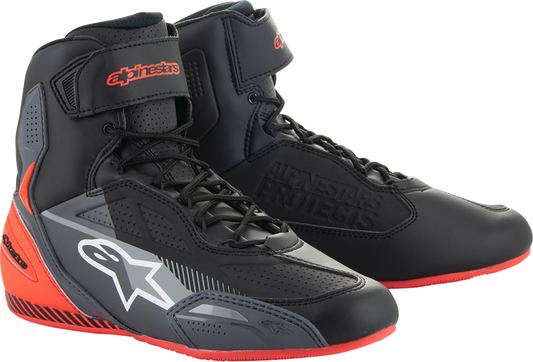 ALPINESTARS Faster-3 Shoes - Black/Gray/Red - US 14 2510219-1130-14